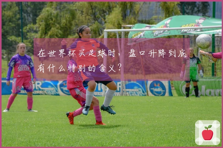 在世界杯买足球时，盘口升降到底有什么特别的含义？