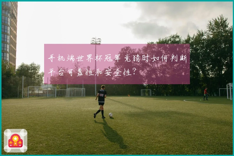 手机端世界杯冠军竞猜时如何判断平台可靠性和安全性？